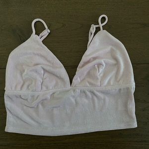 love tree- light pink cropped tank